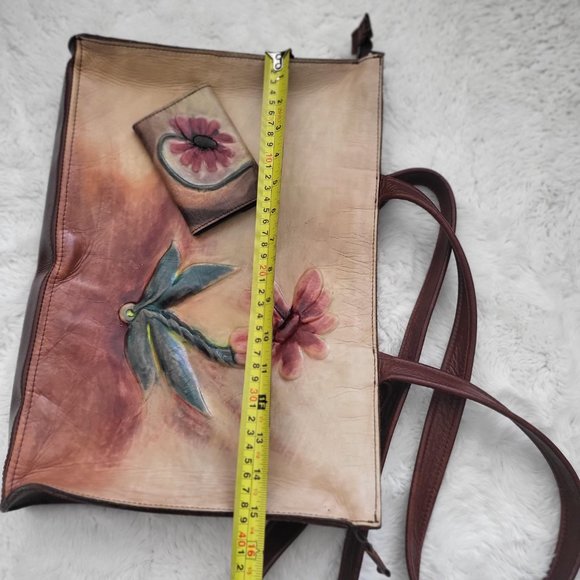 Handmade Leather Art Purse & Wallet - Picture 12 of 16